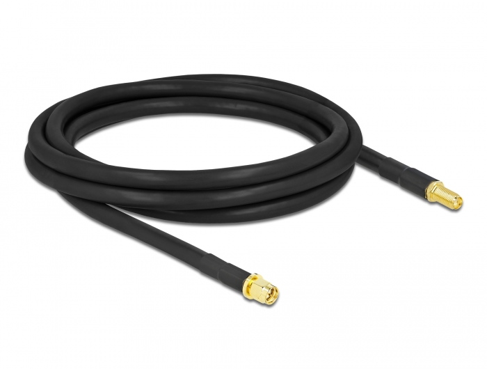 Delock Antennenkabel SMA Stecker zu SMA Buchse LMR/CFD300 2 m low loss #2 