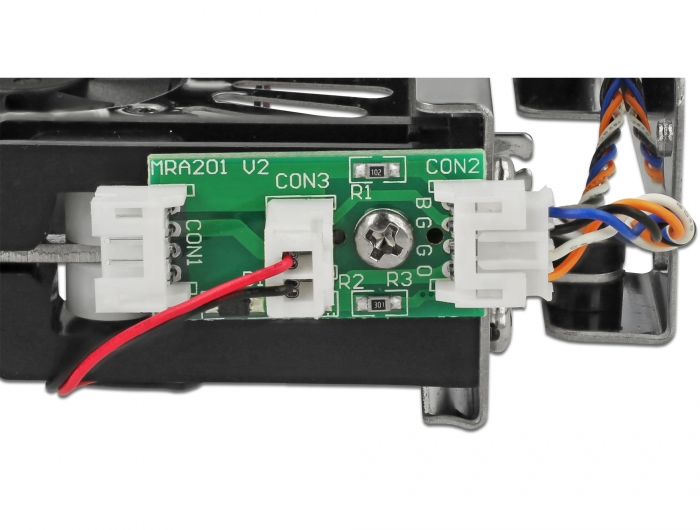 Delock 5.25″ Wechselrahmen für 1 x 3.5″ SATA HDD #8 