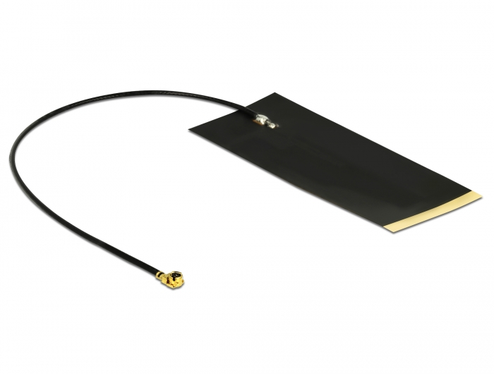 Delock LPWAN Antenne I-PEX Inc., MHF® I Stecker -2,63 dBi 1.13 15 cm FPC intern Klebemontage #2 
