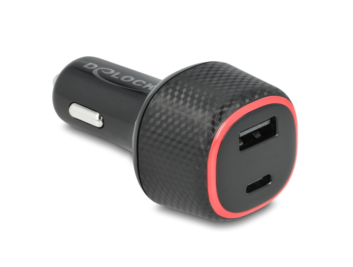 Delock Kfz Ladeadapter USB Type-C™ PD 3.0 und USB Typ-A mit 63 W #2 