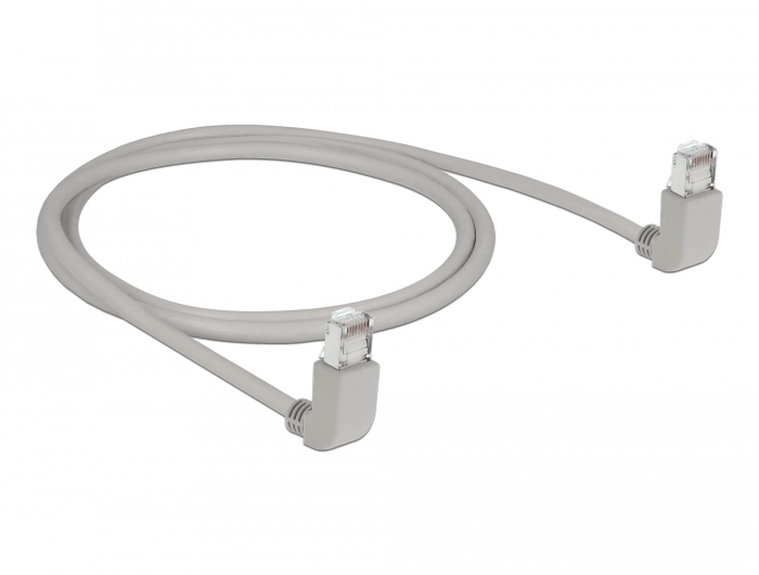 Delock Netzwerkkabel RJ45 Cat.5e SF/UTP oben / oben gewinkelt 1 m #3 