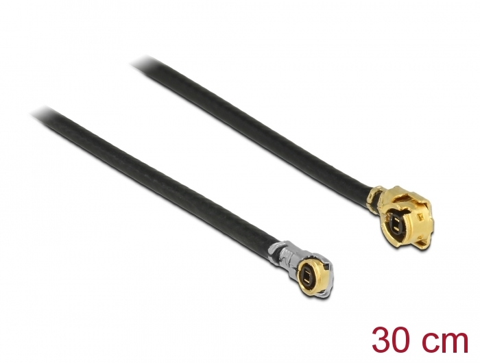 Delock Antennenkabel I-PEX Inc., MHF® I Stecker zu I-PEX Inc., MHF® 4L Stecker 1,13 30 cm #1 