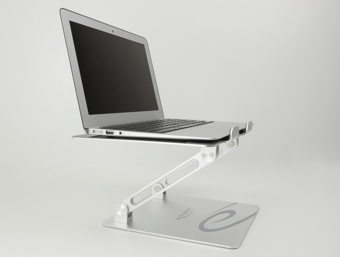 Delock Tablet und Notebook Standhalterung verstellbar Aluminium #2 