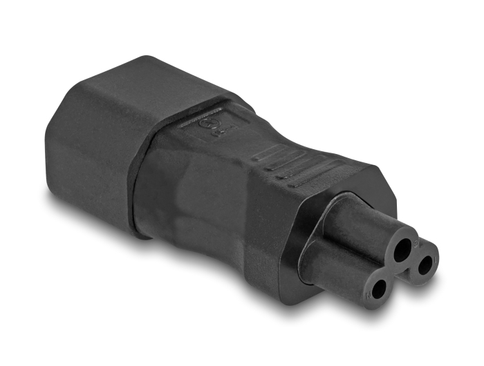 Delock Netzadapter IEC 60320 - C14 auf C5, Stecker / Buchse, 2,5 A, gerade #2 