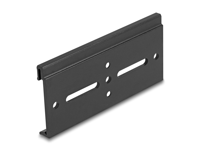 Delock Aluminium Montageclip für Hutschiene 100,0 x 47,8 mm schwarz #2 