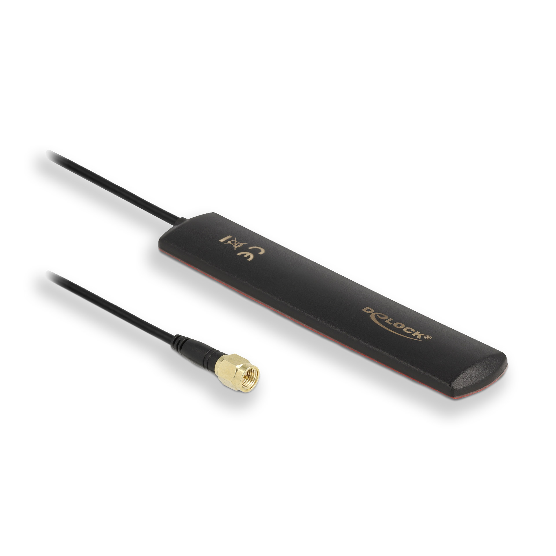 Delock LTE Antenne SMA 3 dBi Klebemontage #2 