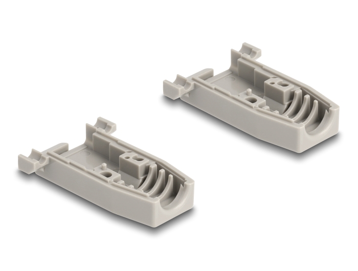 Delock Gehäuse für D-Sub 9 Pin Stecker / Buchse mit Gummidichtungen #2 