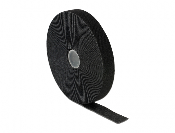 Delock Klettband auf Rolle L 10 m x B 20 mm in Box schwarz #2 