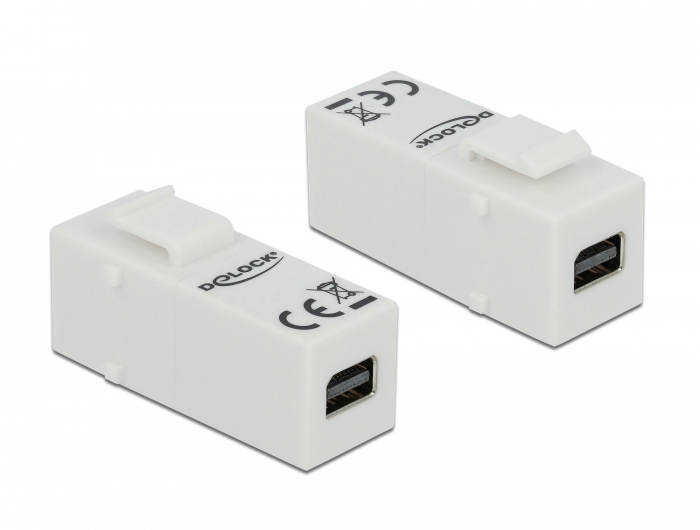 Delock Keystone Modul mini DisplayPort Buchse > mini DisplayPort Buchse #1 