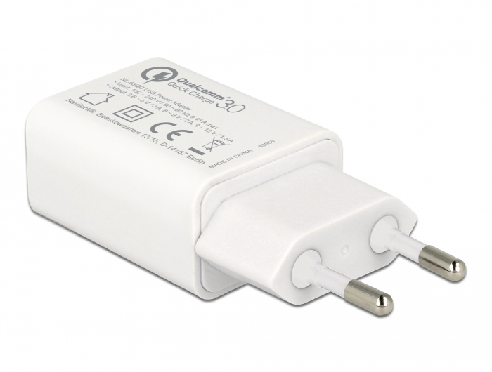 Navilock Ladegerät 1 x USB Typ-A mit Qualcomm® Quick Charge™ 3.0 weiß #3 