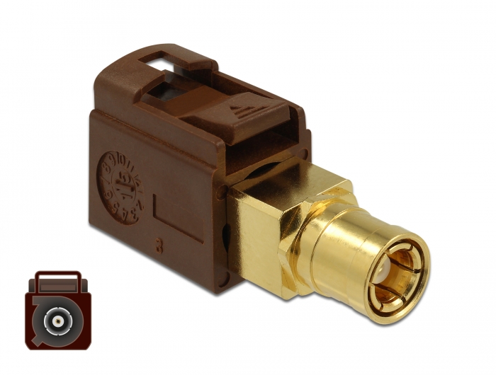 Delock Adapter FAKRA F Buchse > SMB Buchse #1 