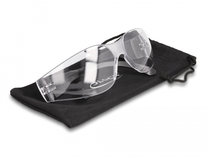 Delock Schutzbrille mit Bügel Sichtscheiben klar #4 