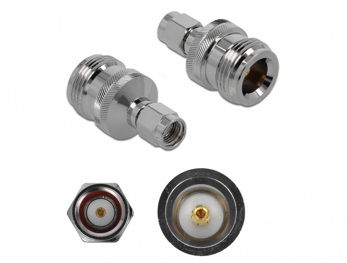 Delock Adapter N Buchse zu RP-SMA Stecker 10 GHz #1 