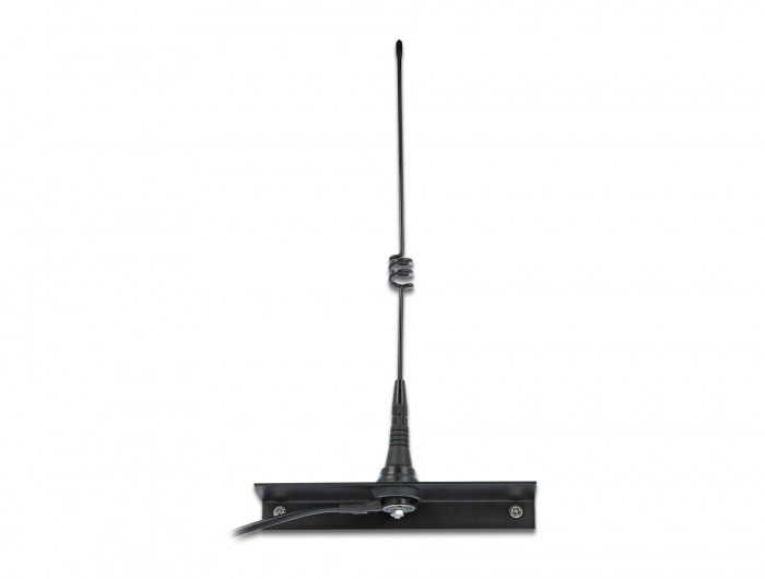 Delock LPWAN 868 MHz Antenne SMA Stecker 4,5 dBi starr omnidirektional mit Anschlusskabel RG-58 C/U 2,5 m outdoor schwarz #3 