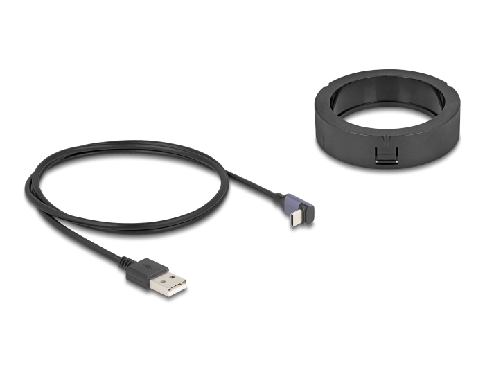 Delock Wireless Charger 15 W für Tischeinbau schwarz #3 