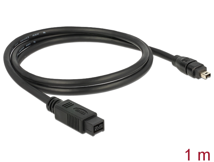 Delock Kabel FireWire 9 Pin Stecker > 4 Pin Stecker 1 m #2 