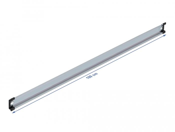 Delock Hutschiene 35 x 7,5 mm (100 cm) Stahl #2 