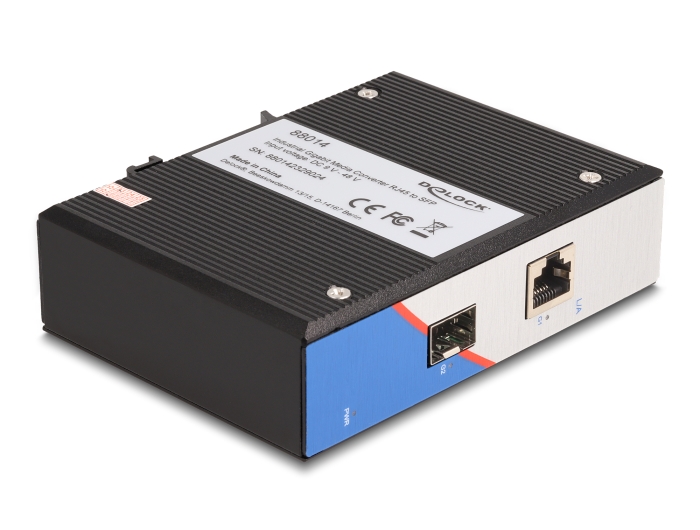 Delock Industrie Gigabit Medienkonverter RJ45 zu SFP für Hutschiene #2 