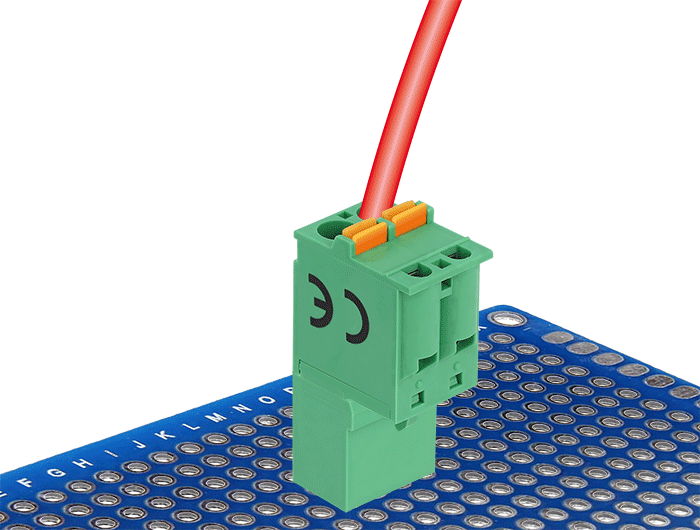 Delock Terminalblock Set für Platine 2 Pin 5,08 mm Rastermaß vertikal #6 