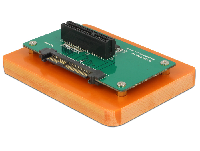 Delock Adapter U.2 SFF-8639 > PCIe x4 mit Befestigungsplatte #3 