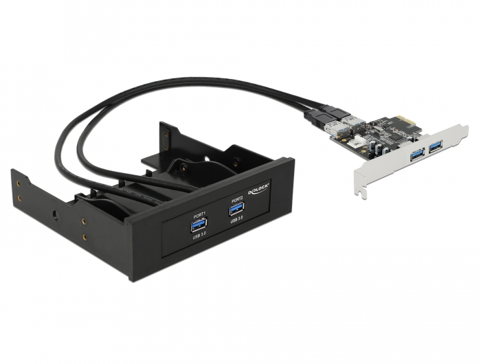 Delock Front Panel 2 x USB 5 Gbps + PCI Express Card 2 x USB 5 Gbps #1 