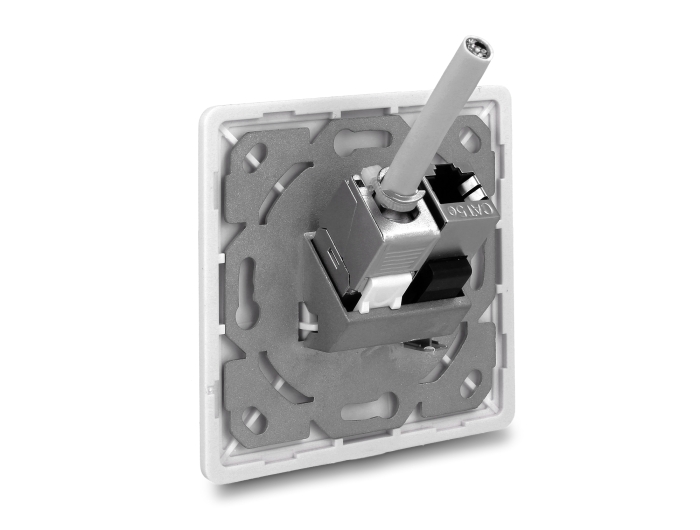 Delock Keystone Anschlussdose 2 Port kompakt #8 