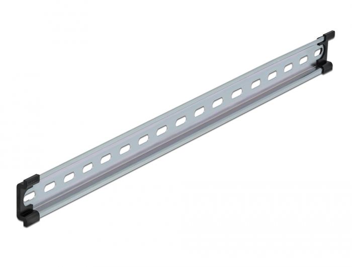 Delock Hutschiene 35 x 7,5 mm (50 cm) Stahl #1 
