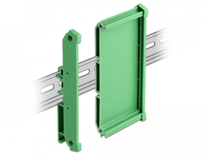 Delock Platinenhalterung (107 mm) für Hutschiene 5 cm lang #3 