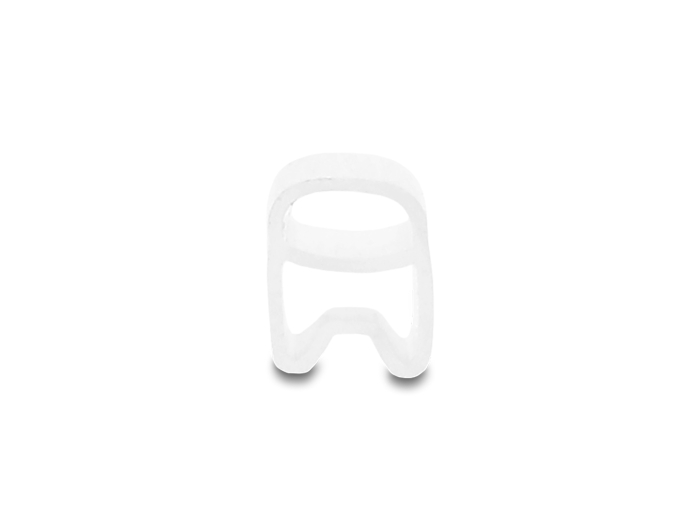 Delock Kabelmarkierer für Kabeldurchmesser 1,5 - 2,5 mm 50 Stück transparent #3 