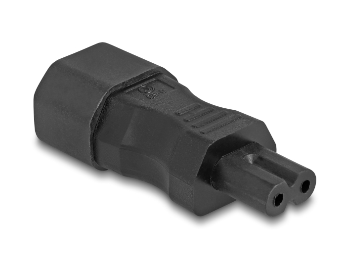 Delock Netzadapter IEC 60320 - C14 auf C7, Stecker / Buchse, 2,5 A, gerade #2 
