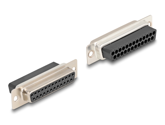 Delock D-Sub 25 Pin Buchse zu RJ45 Buchse Montagesatz weiß #2 