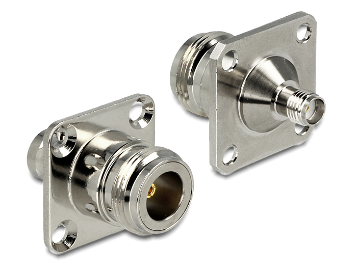 Delock Adapter N Buchse > SMA Buchse zum Einbau #1 