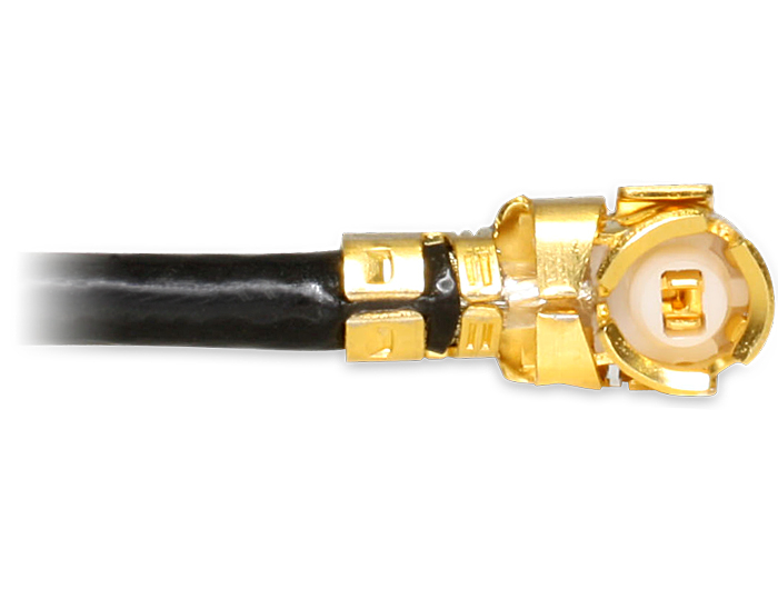 Delock Antennenkabel RP-TNC Buchse zum Einbau zu I-PEX Inc., MHF® I Stecker 1.37 20 cm spritzwassergeschützt #4 