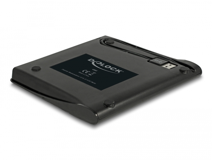 Delock Externes Gehäuse für 5.25″ Ultra Slim SATA Laufwerke 9,5 mm zu USB Typ-A Stecker #4 
