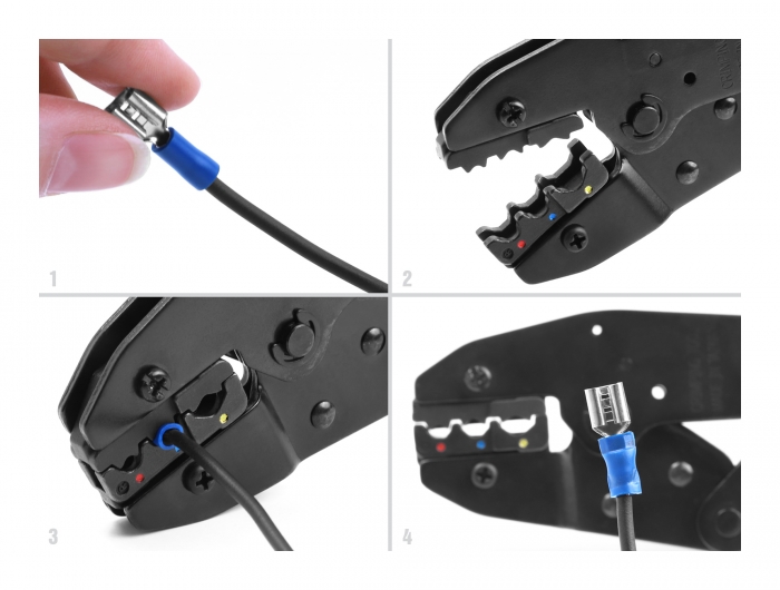 Delock Pressprofileinsatz VIII für Crimpzange 90528, 90527, 90295, 90546 und 90296 #3 