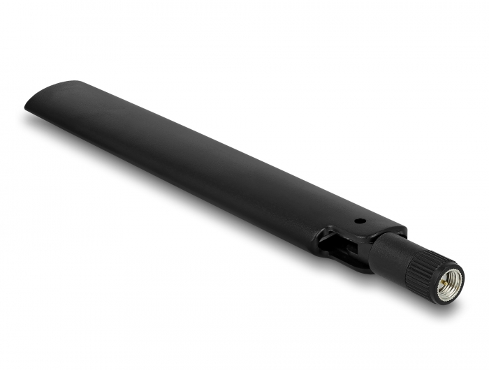 Delock LoRa 868 MHz Antenne SMA Stecker 3 dBi omnidirektional mit Kippgelenk schwarz #2 