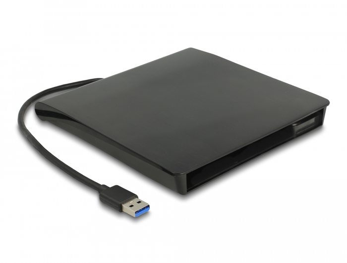 Delock Externes Gehäuse für 5.25″ Slim SATA Laufwerke 12,7 mm zu SuperSpeed USB 5 Gbps Typ-A Stecker #2 