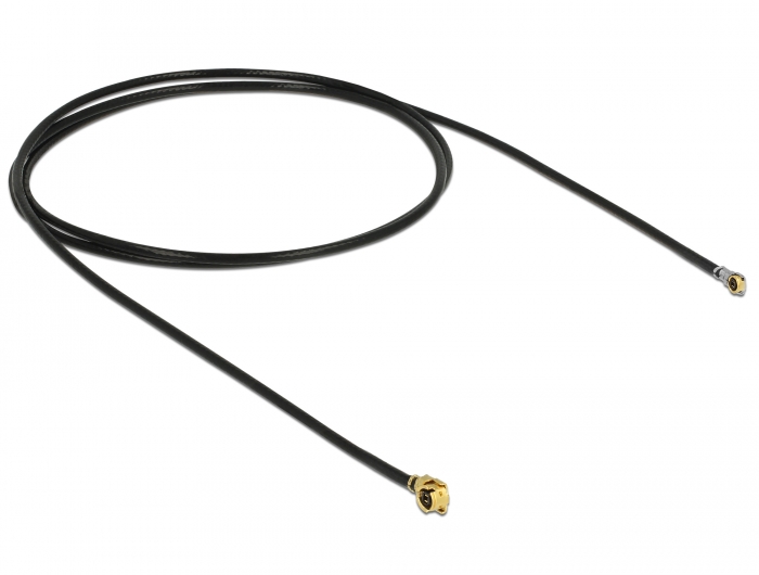 Delock Antennenkabel I-PEX Inc., MHF® I Stecker zu I-PEX Inc., MHF® 4L Stecker 1,13 50 cm #3 