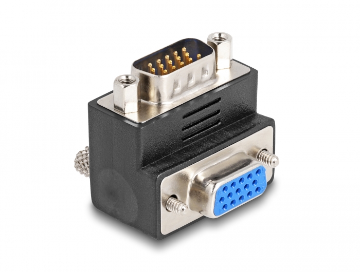 Delock Adapter VGA Stecker zu Buchse 270° gewinkelt #1 