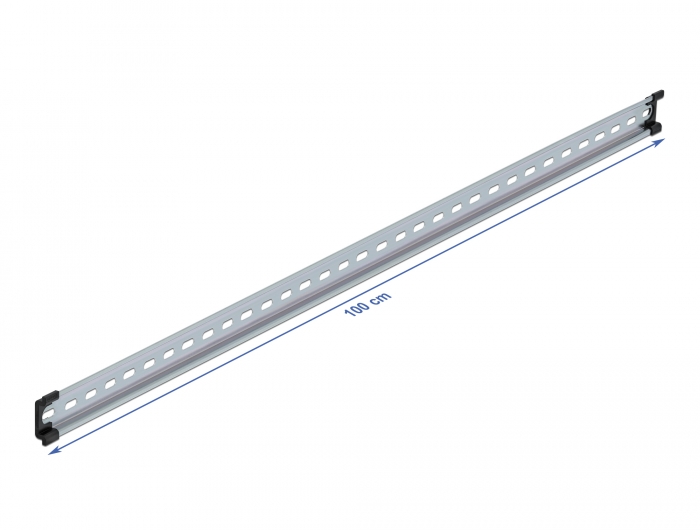 Delock Hutschiene 35 x 7,5 mm (100 cm) Stahl #2 