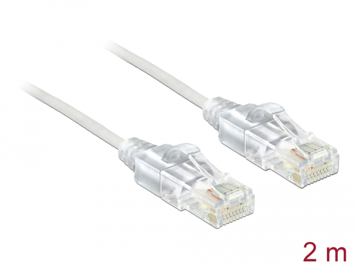 Delock Kabel RJ45 Cat.6 UTP Slim 2 m #1 