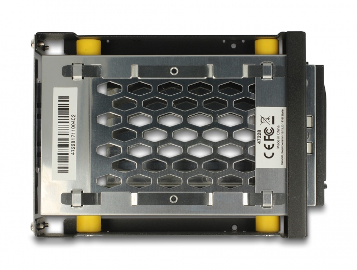 Delock 3.5″ Wechselrahmen für 1 x 2.5″ SATA / SAS HDD / SSD mit Vibrationsschutz #6 