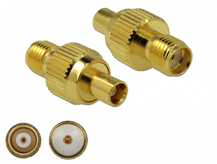 Delock Adapter SMA Buchse zu MCX Buchse 3 GHz #1 