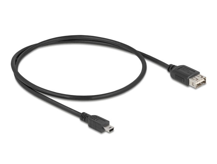 Delock USB 2.0 Kabel USB Typ Mini-B Stecker zu EASY USB Typ-A Buchse 0,5 m #2 