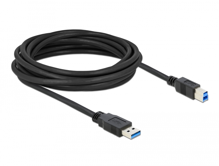 Delock Kabel USB 3.0 Typ-A Stecker > USB 3.0 Typ-B Stecker 5,0 m schwarz #2 