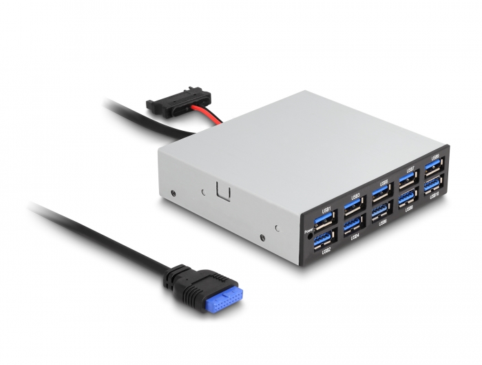 Delock 3.5″ USB 5 Gbps Front Panel 10 x USB Typ-A #1 