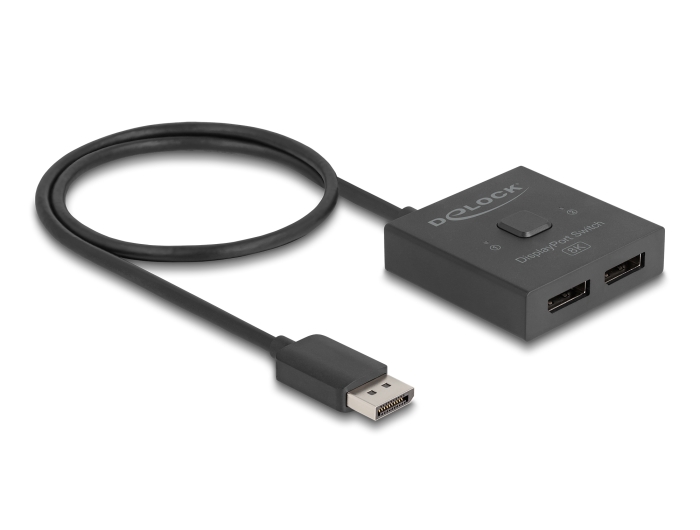 Delock DisplayPort Switch 2 auf 1 bidirektional 8K #2 