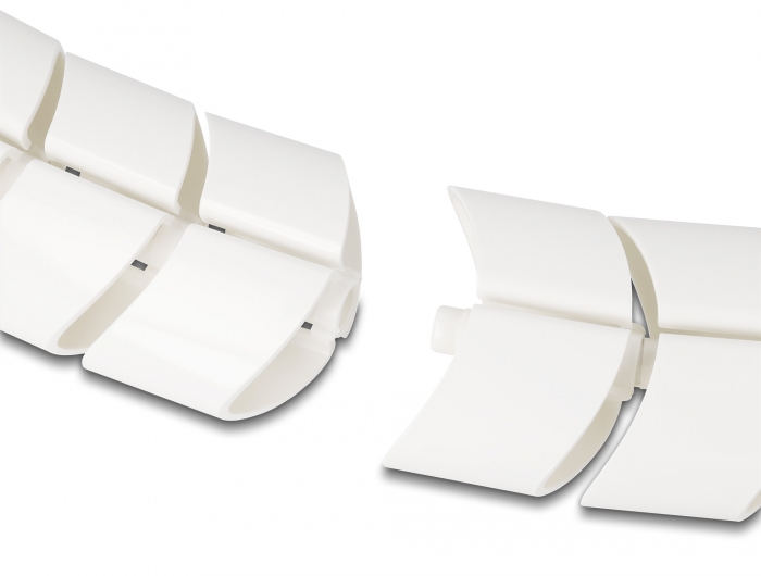 Delock Befestigungselement für Kabelkanal 75 x 45 mm 5 Stück weiß #2 