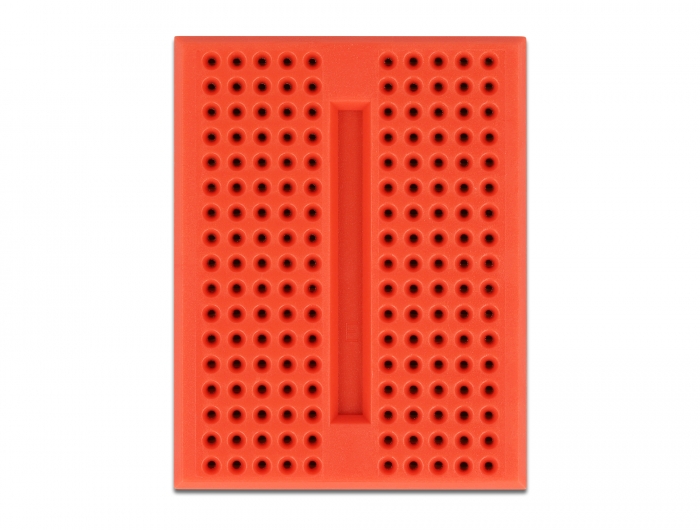 Delock Experimentier-Mini Steckbrett 170 Kontakte rot #2 