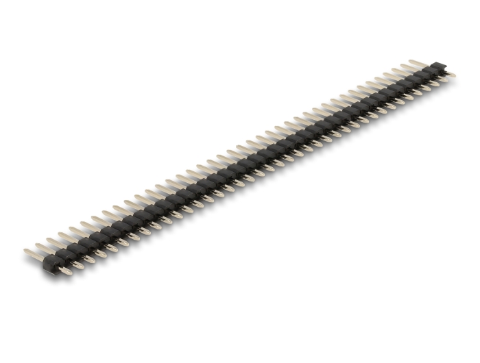 Delock Stiftleiste 40 Pin, Rastermaß 2,54 mm, 1-reihig, gerade, 5 Stück #2 